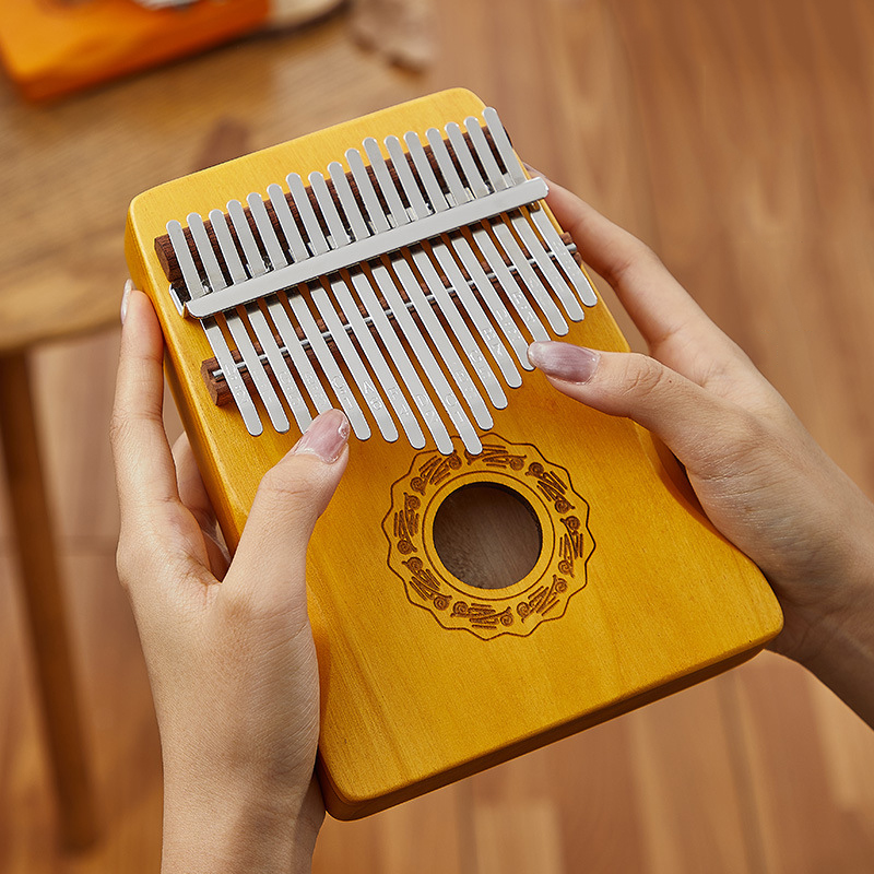Musical Instrument Piano - Калимба Hluru с 17 клавишами, пальчиковое