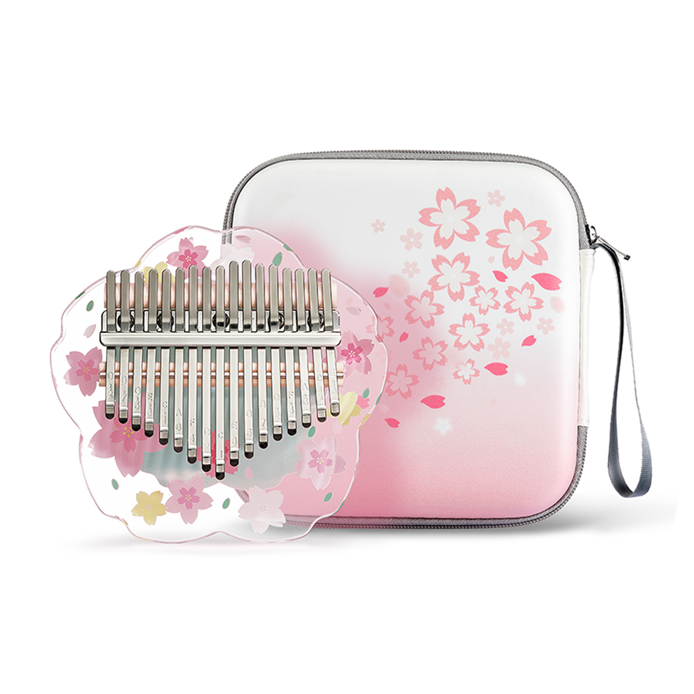 Musical Instrument Piano - Калимба Hluru, 21 клавиша, с чехлом,