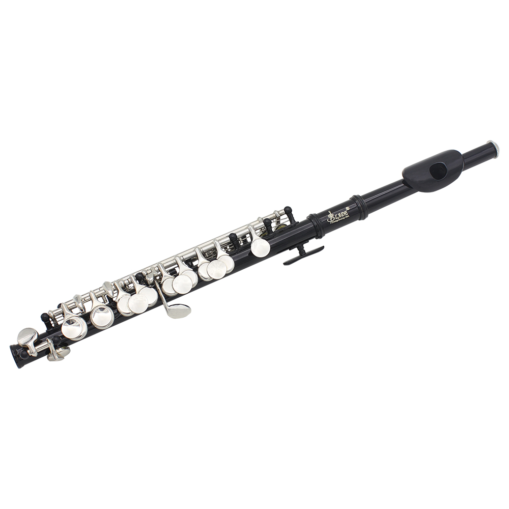 Musical Instrument Piccolo - Флейта черная, полуразмерная, с ключами