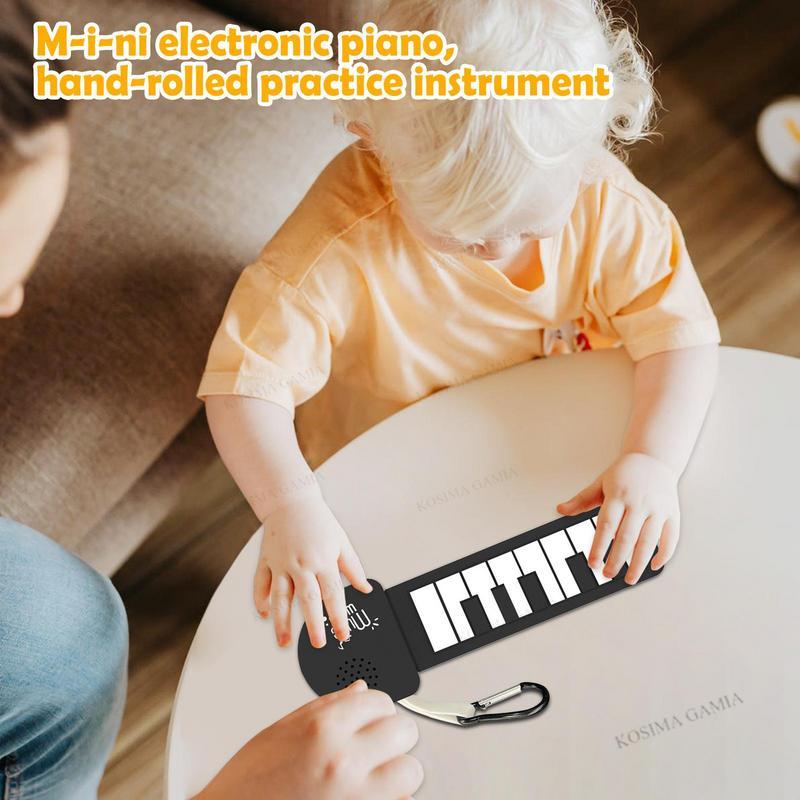 Musical Instrument Of Keyboard - Складное электронное пианино из силикона, портативная