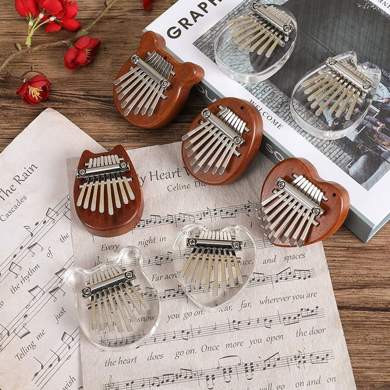 Musical Instrument Piano - 5*7 см 8 клавиш Калимба пианино