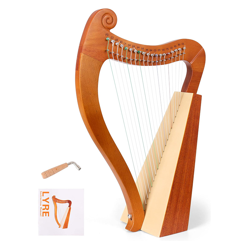 Musical Instrument Lyre - 15 19-струнная мини-арфа, лира, фортепиано, твердый