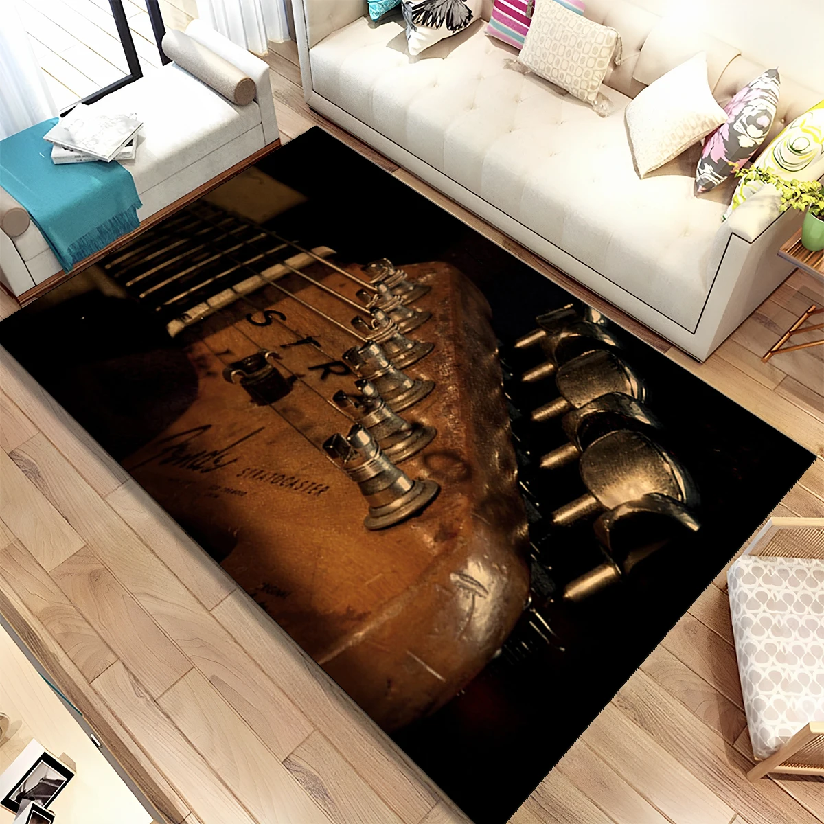 Musical Instrument Online - Музыкальный коврик-дорожка с изображением гитары и