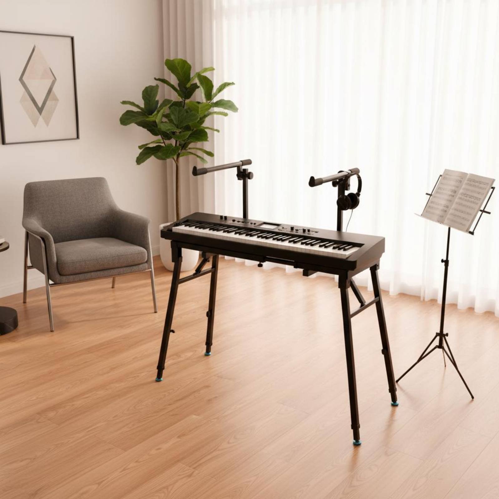 Складная подставка для клавиат – обзор и цена Musical Instrument Of Keyboard