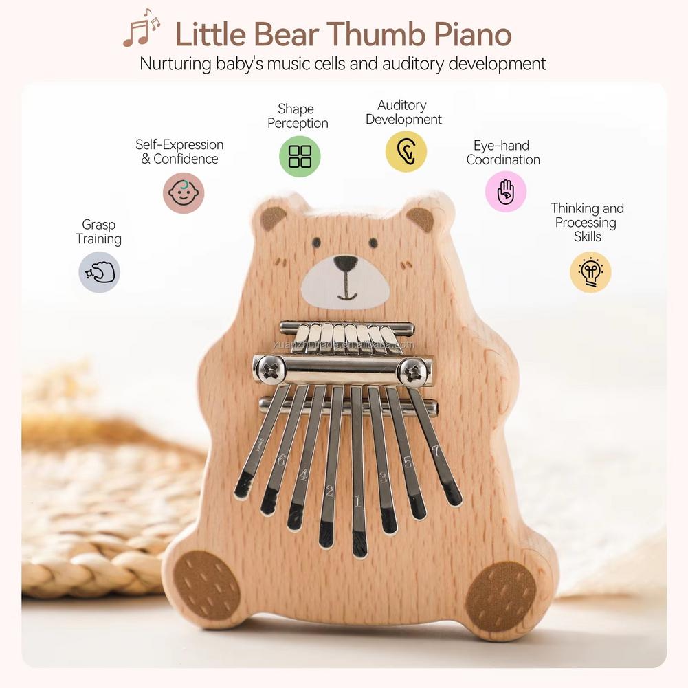8-клавишная мини-калимба, порт – обзор и цена Musical Instrument Piano