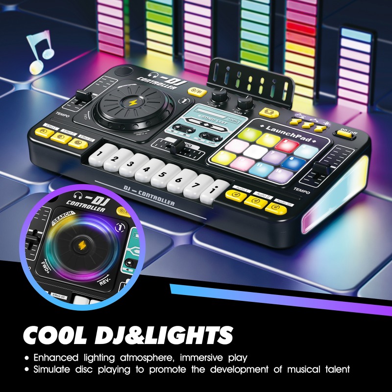 DJ игрушки для смешивания для  – обзор и цена Musical Instrument Of Keyboard