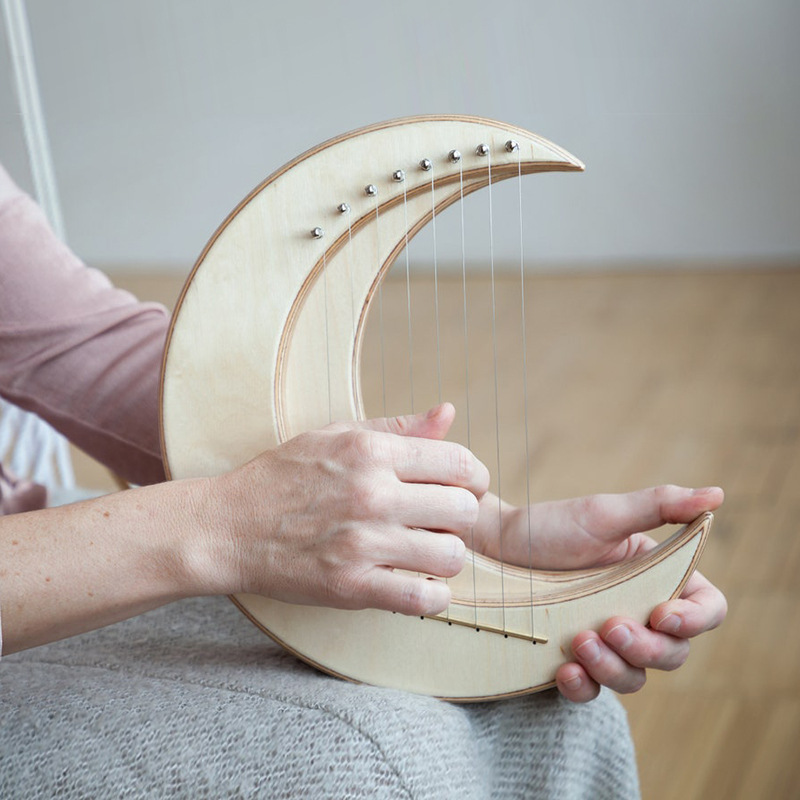 Портативная Гарпа, 15 струн, L – обзор и цена Musical Instrument Lyre
