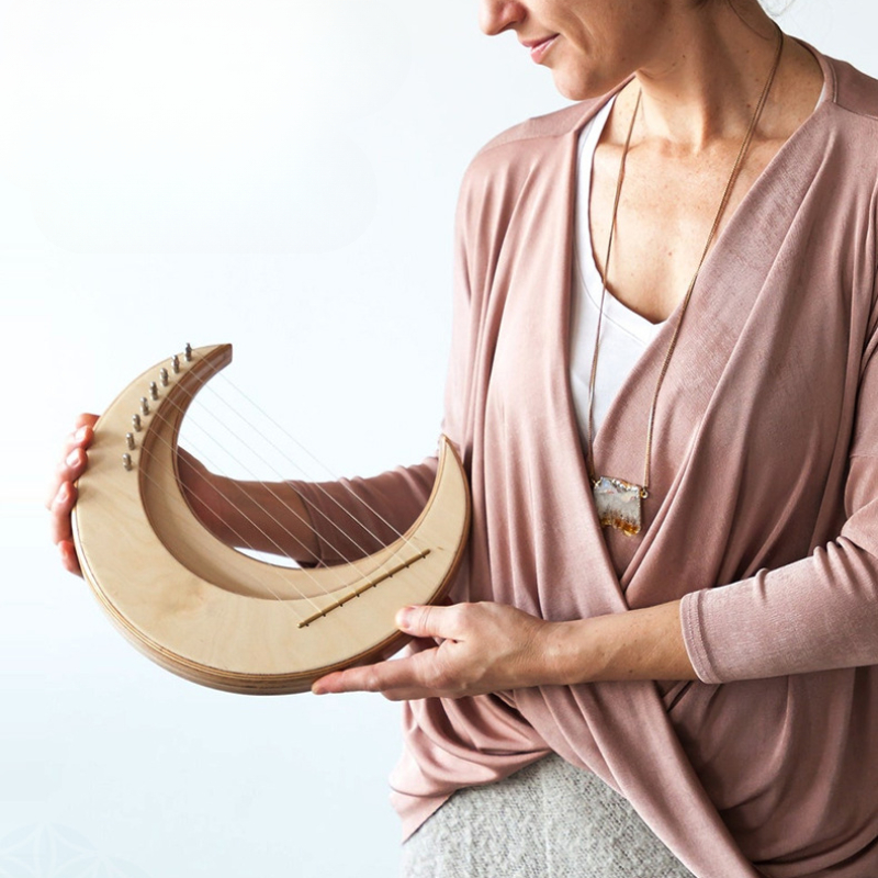 Портативная Гарпа, 15 струн, L – обзор и цена Musical Instrument Lyre